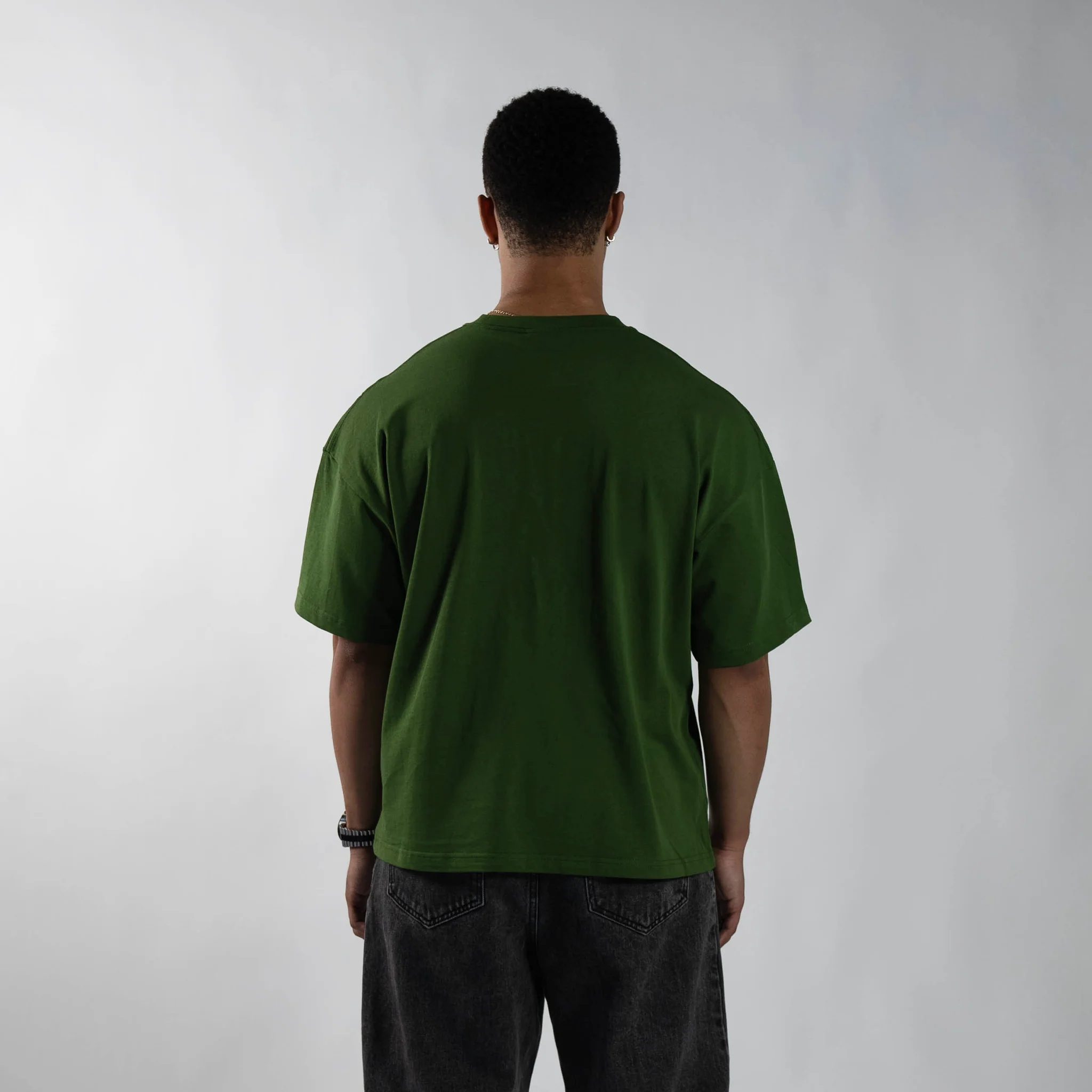 300 GSM 'Army Green' Core Tee V2 - Image 4