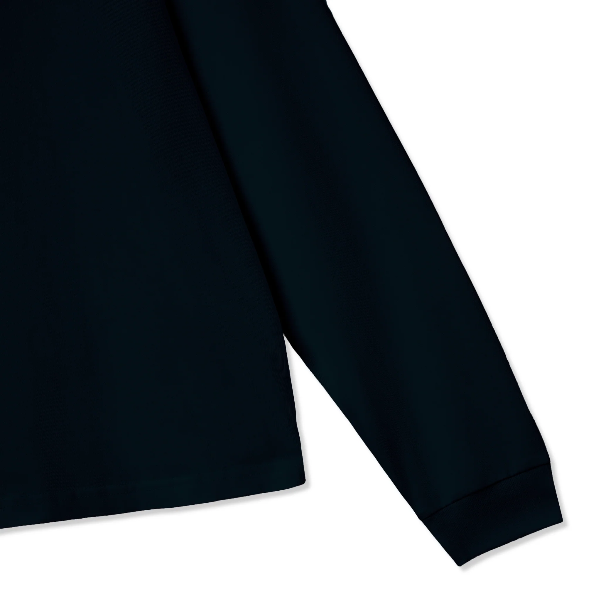 300 GSM 'Dark Navy' Long Sleeve Tee - Image 2