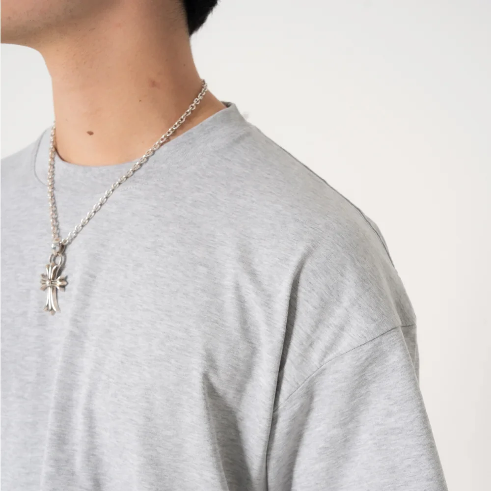 300 GSM 'Heather Grey' Core Tee V2 - Image 3