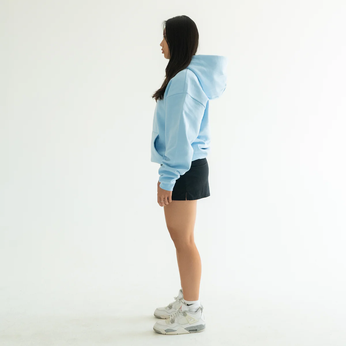 600 GSM 'Baby Blue' Core Hoodie - Image 4