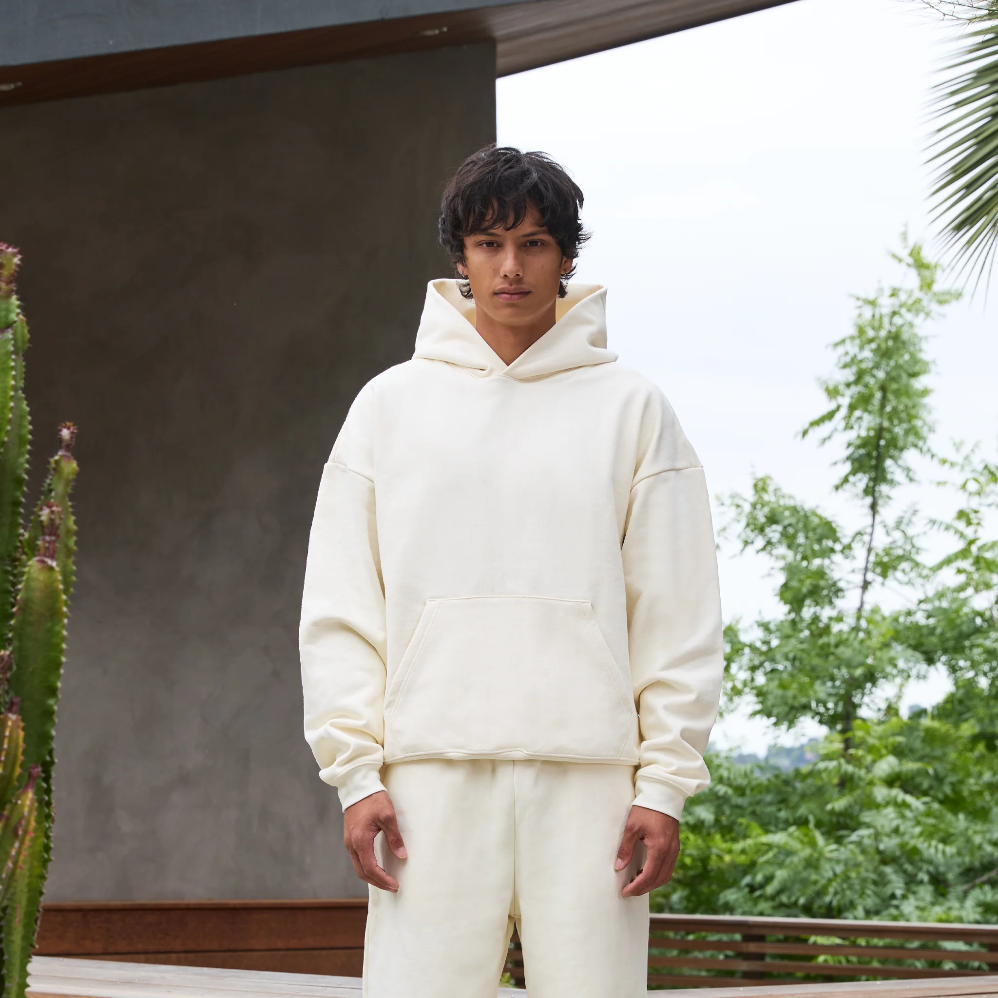 600 GSM 'Banana Milk' Core Hoodie - Image 3