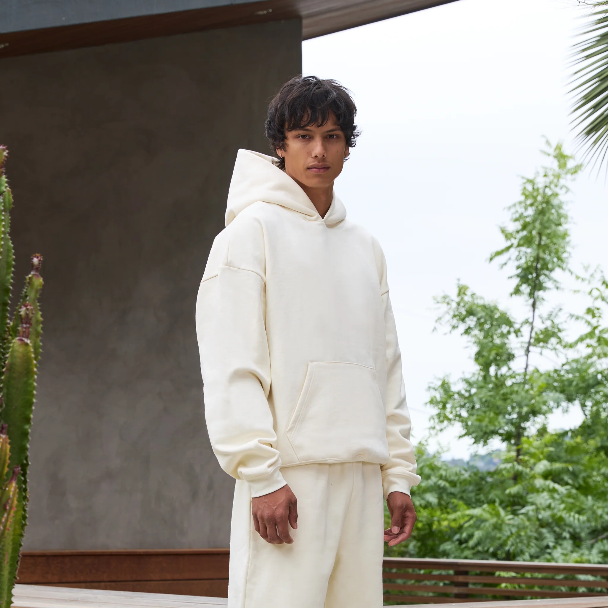 600 GSM 'Banana Milk' Core Hoodie - Image 4