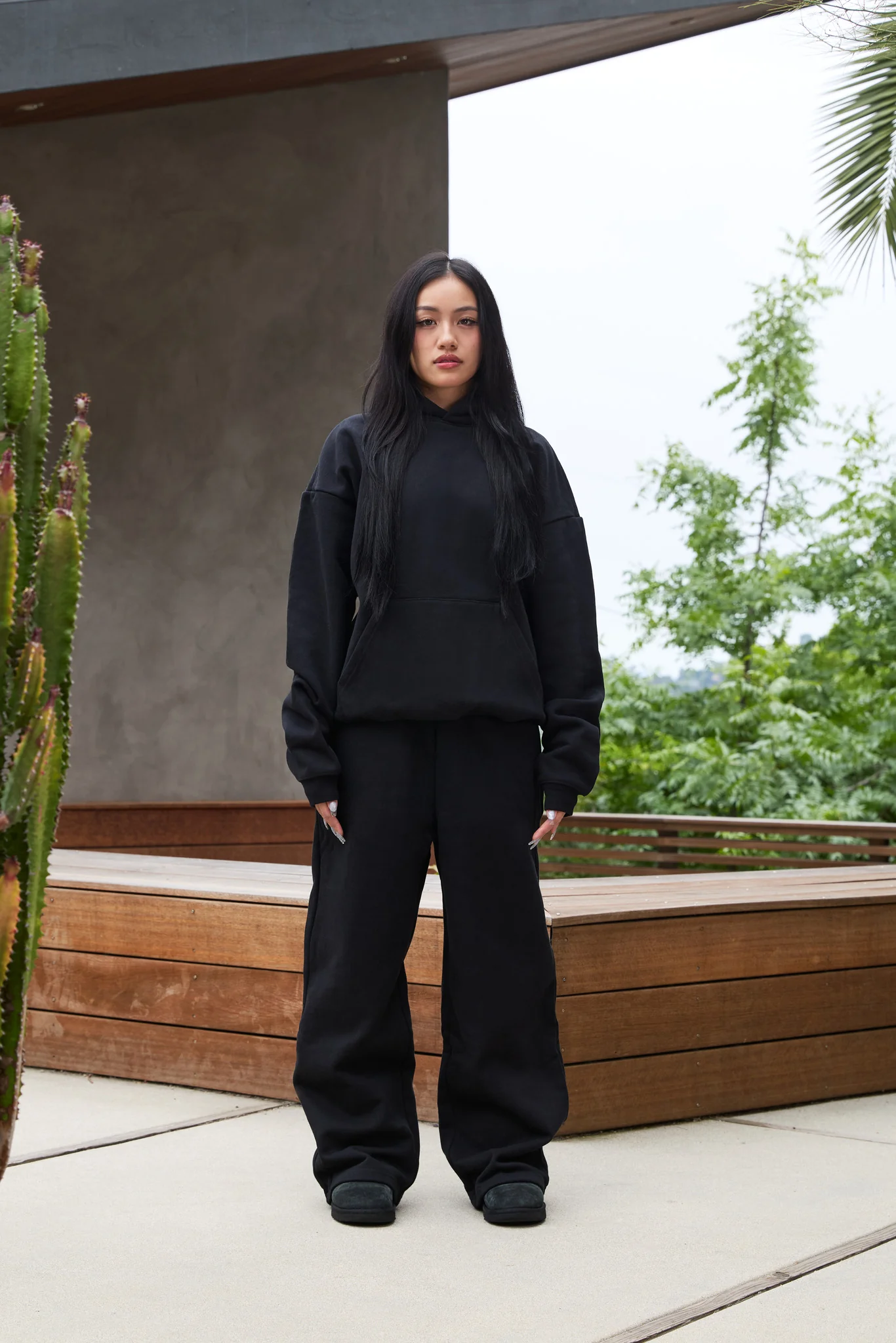 600 GSM 'Black' Core Sweatpants - Image 5