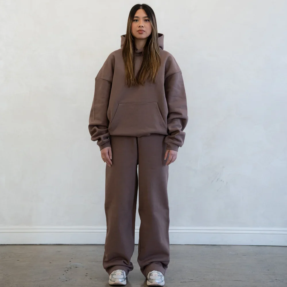 600 GSM 'Clay' Core Hoodie - Image 3