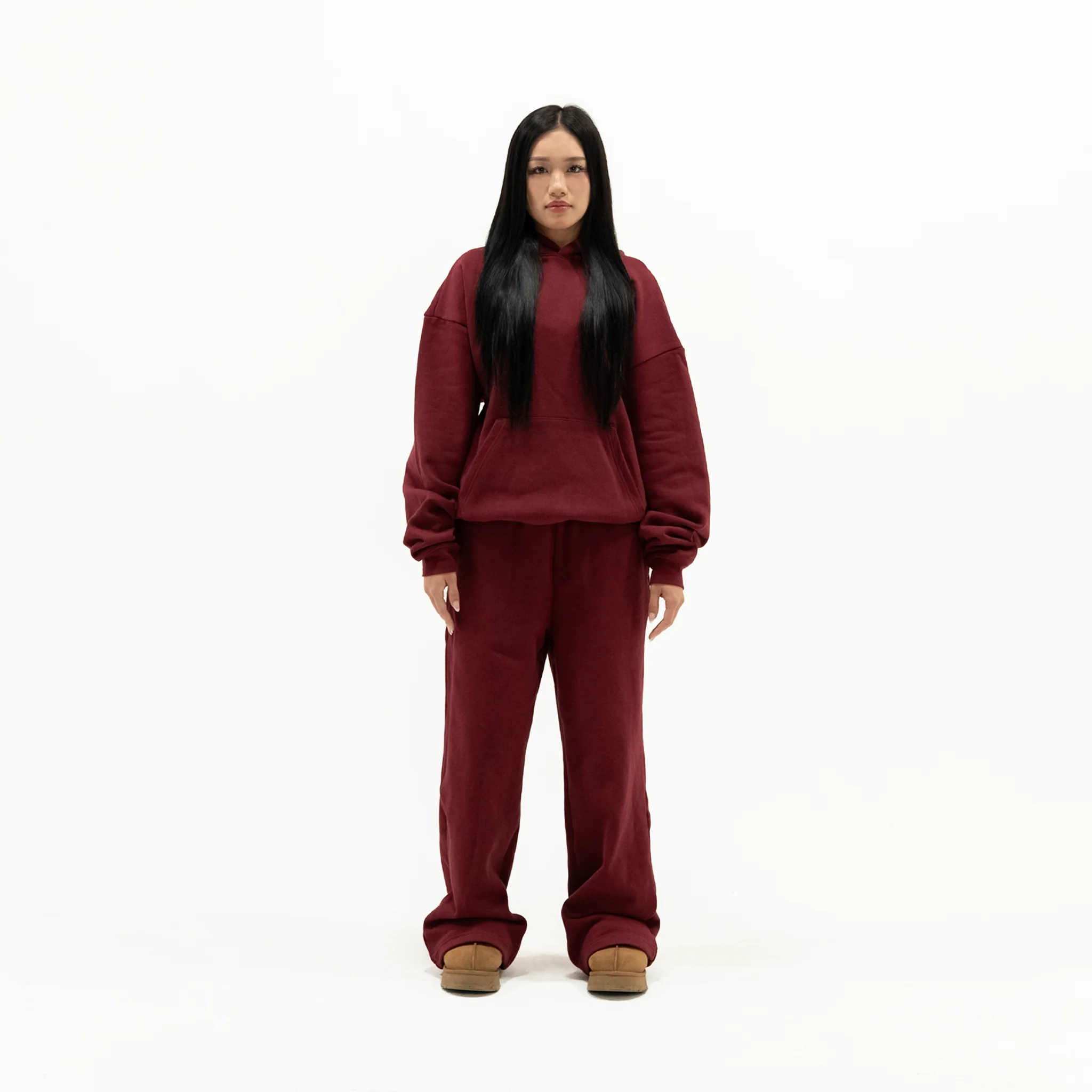 600 GSM 'Cabernet' Core Sweatpants - Image 5