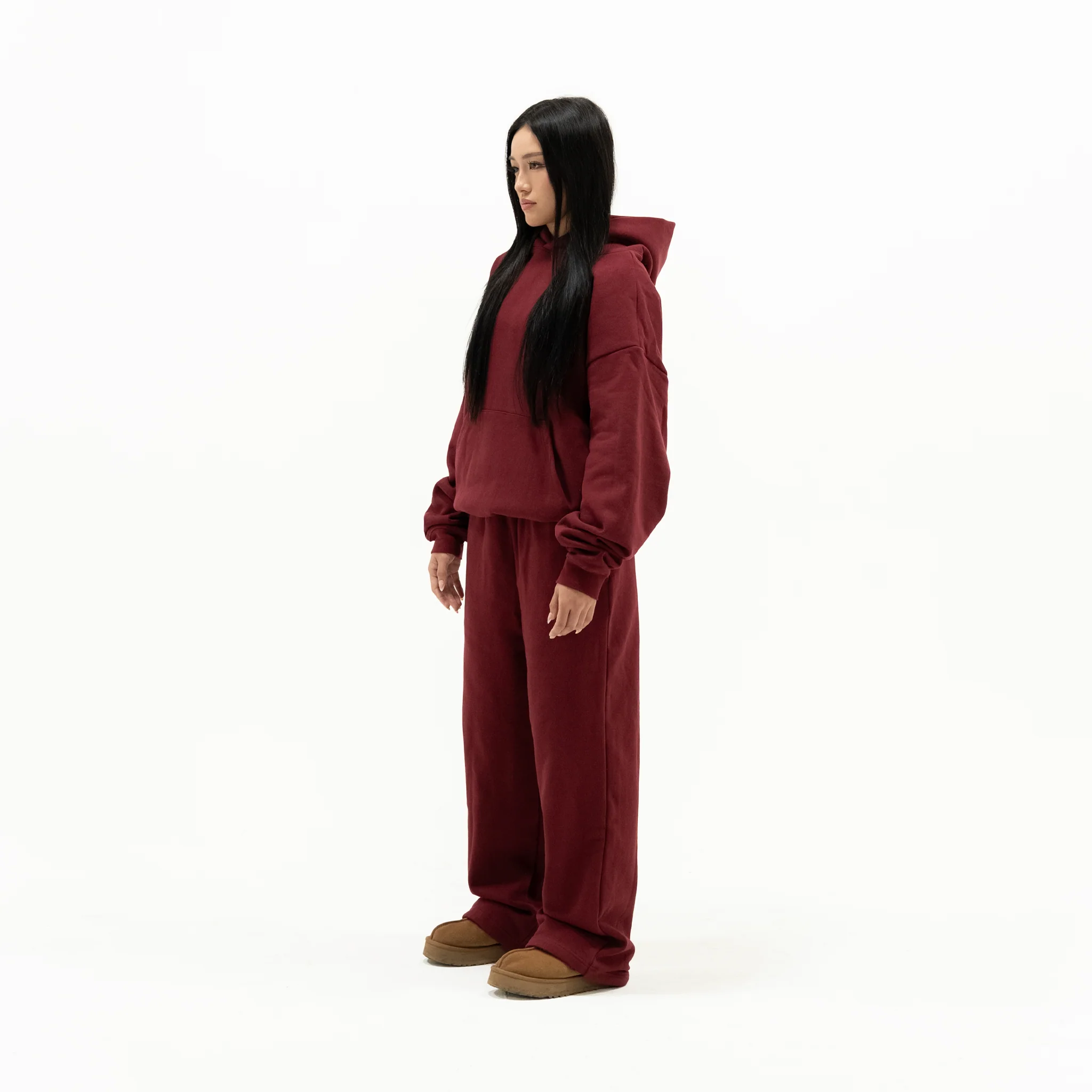 600 GSM 'Cabernet' Core Sweatpants - Image 6