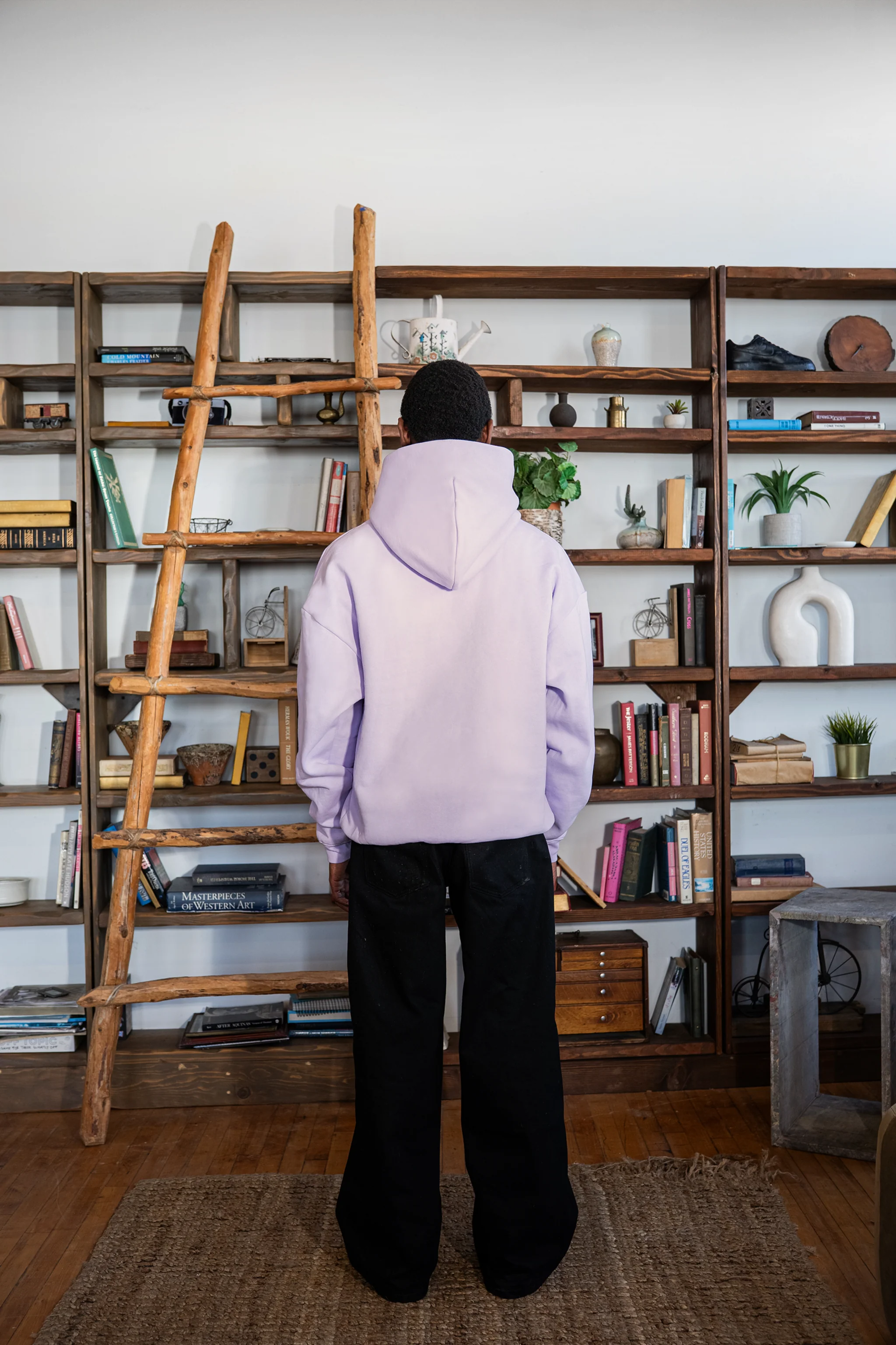 600 GSM 'Lilac' Core Hoodie - Image 3