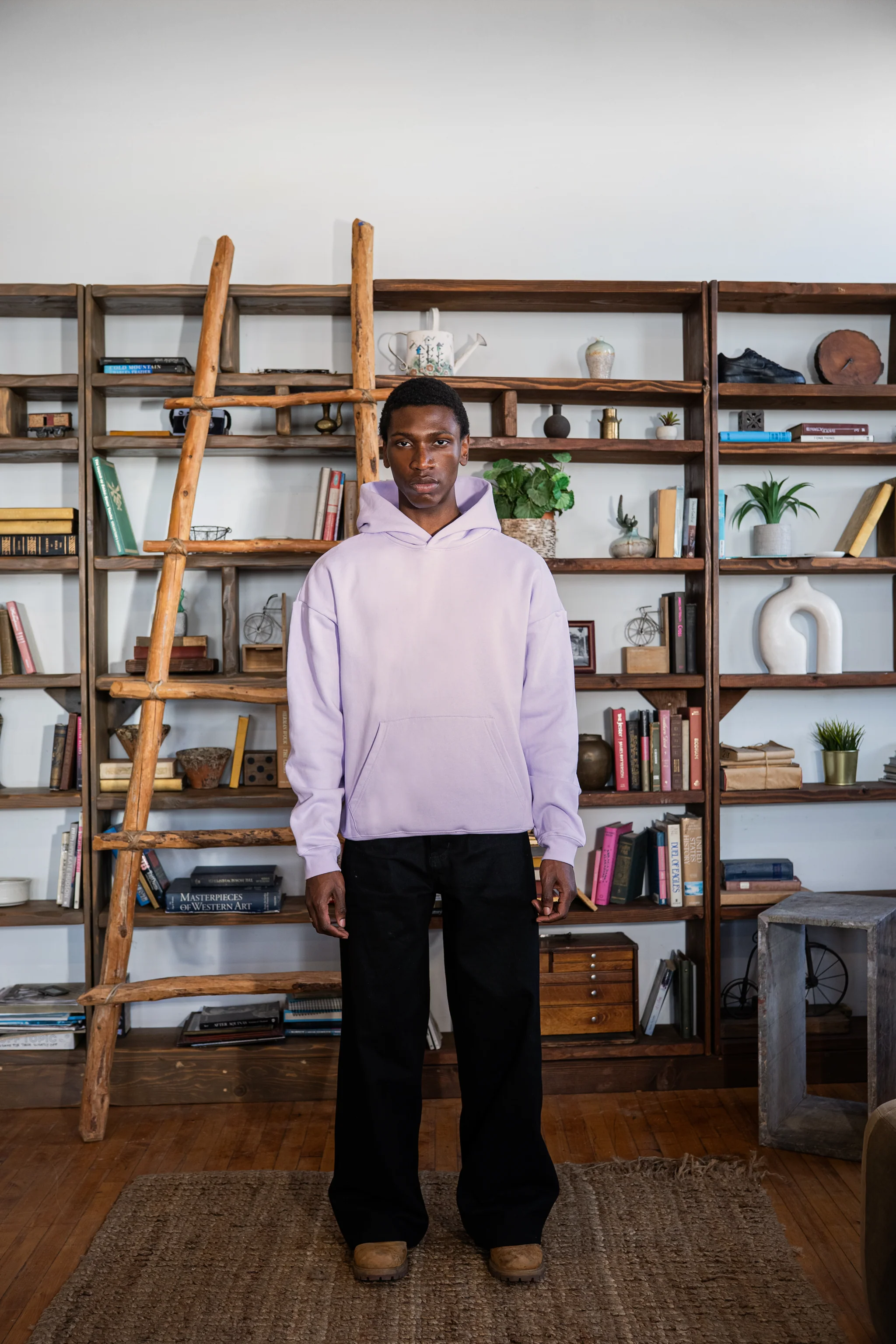 600 GSM 'Lilac' Core Hoodie - Image 5
