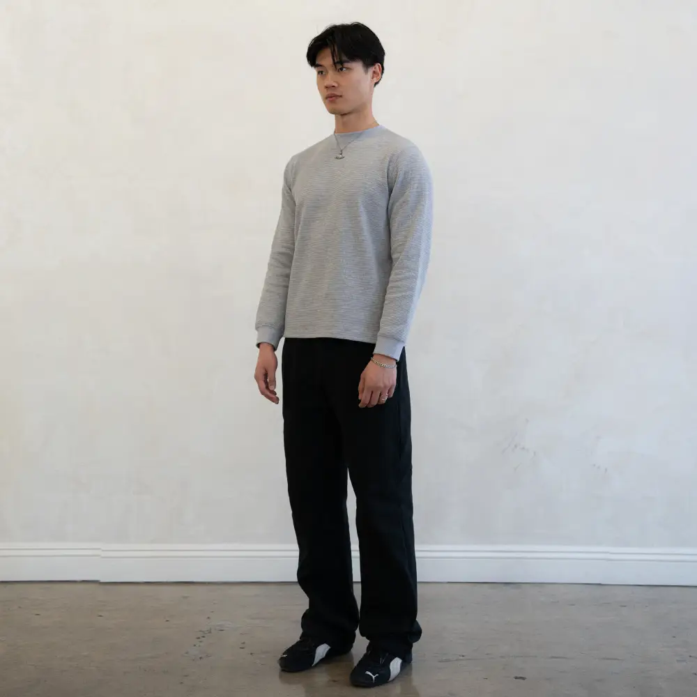 'Grey' Thermal Long Sleeve - Image 3